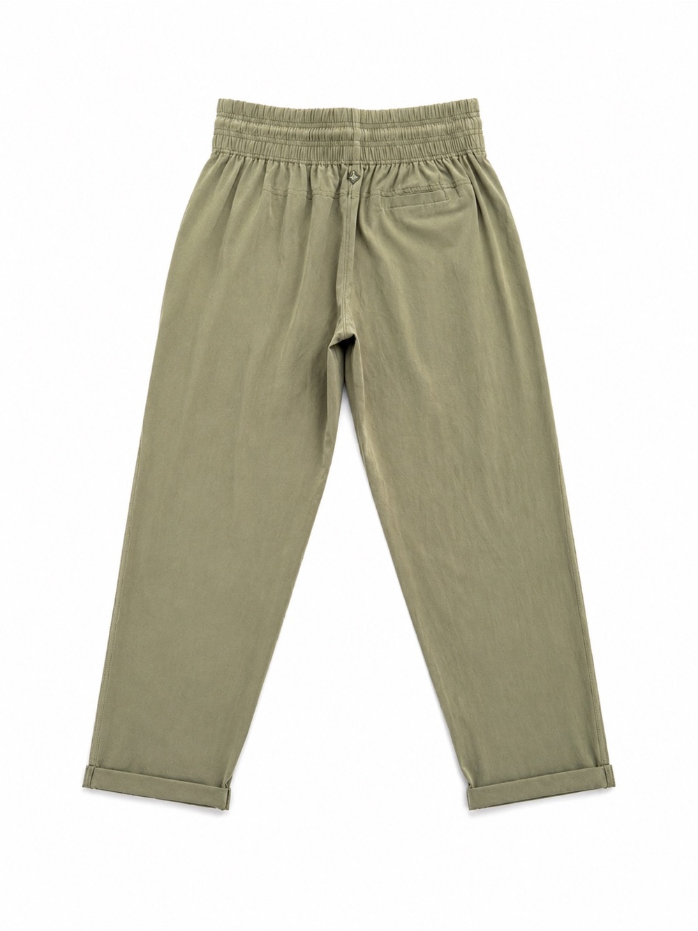 Prana Recycled Material Olive Green Drawstring Jogger Pants Sustainable Travel S - Picture 3 of 6